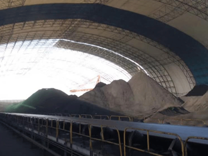 庆阳煤棚料仓网架